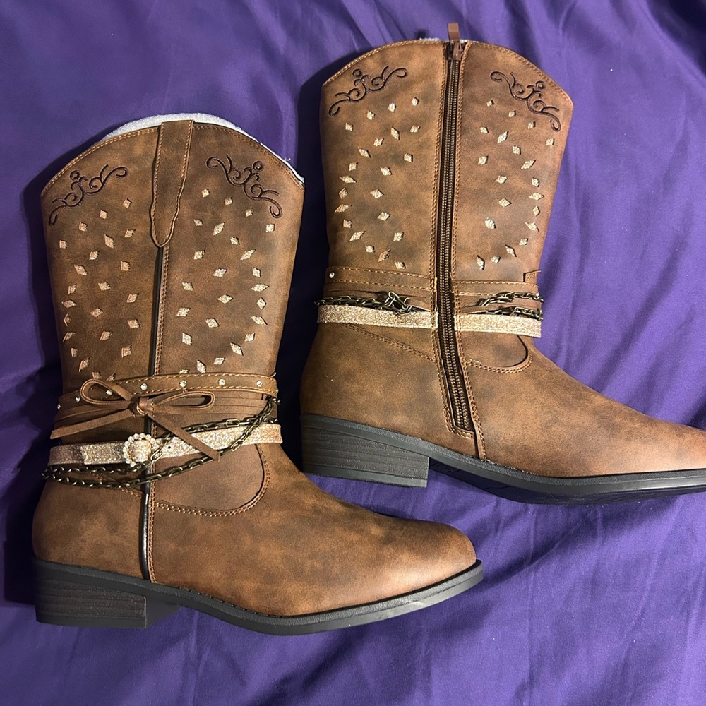 Girls Cowboy Boots -New